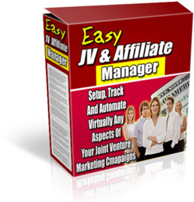 Product picture Easy JV & Affiliate Manager Script