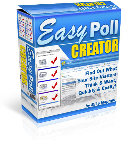 Product picture Easy Poll Creator   growing traffic